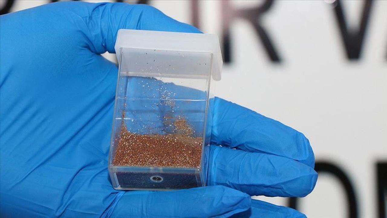 Turkish police seize 'Californium' element in Diyarbakir on 13 March, 2019. (AA Photo)