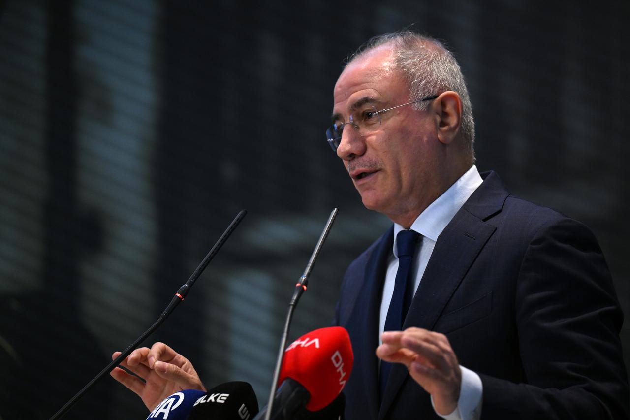AK Party Deputy Chairman Efkan Ala speaking on 17 June, 2025. (AA Photo)