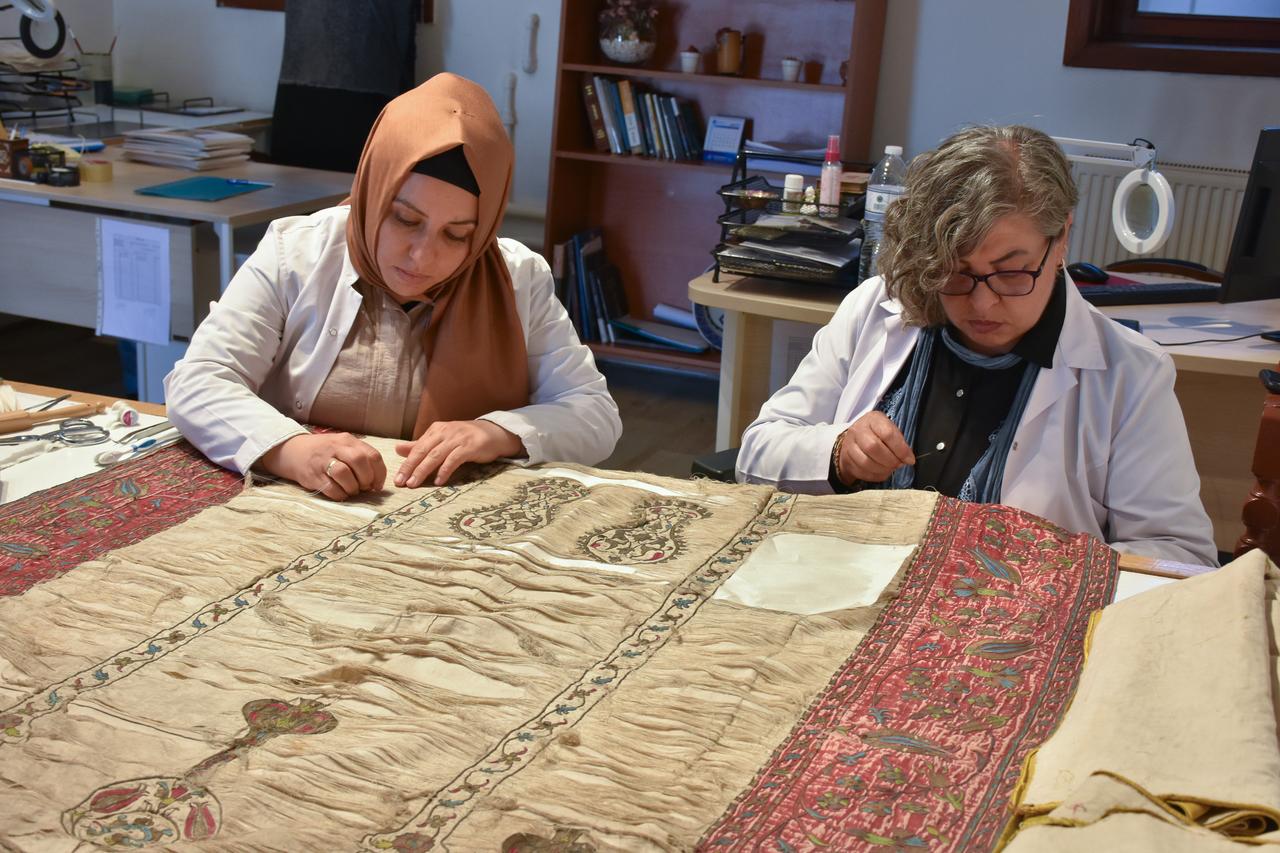 19 artifacts believed to have belonged to Rumi and held in the collection of the Mevlana Museum in Konya—one of Türkiye's most visited museums—are undergoing extensive restoration, June 20, 2025. (AA Photo)