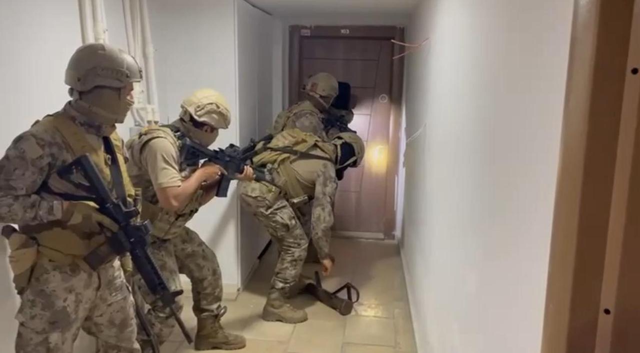 Photo from an operation conducted by Turkish special operations police, 24 June, 2025. (AA Photo)