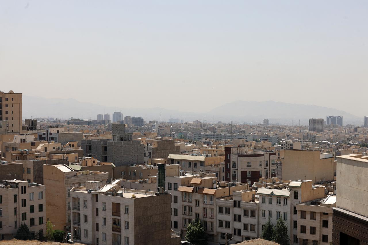 This picture shows a general view of Tehran on June 22, 2025. (AFP Photo)