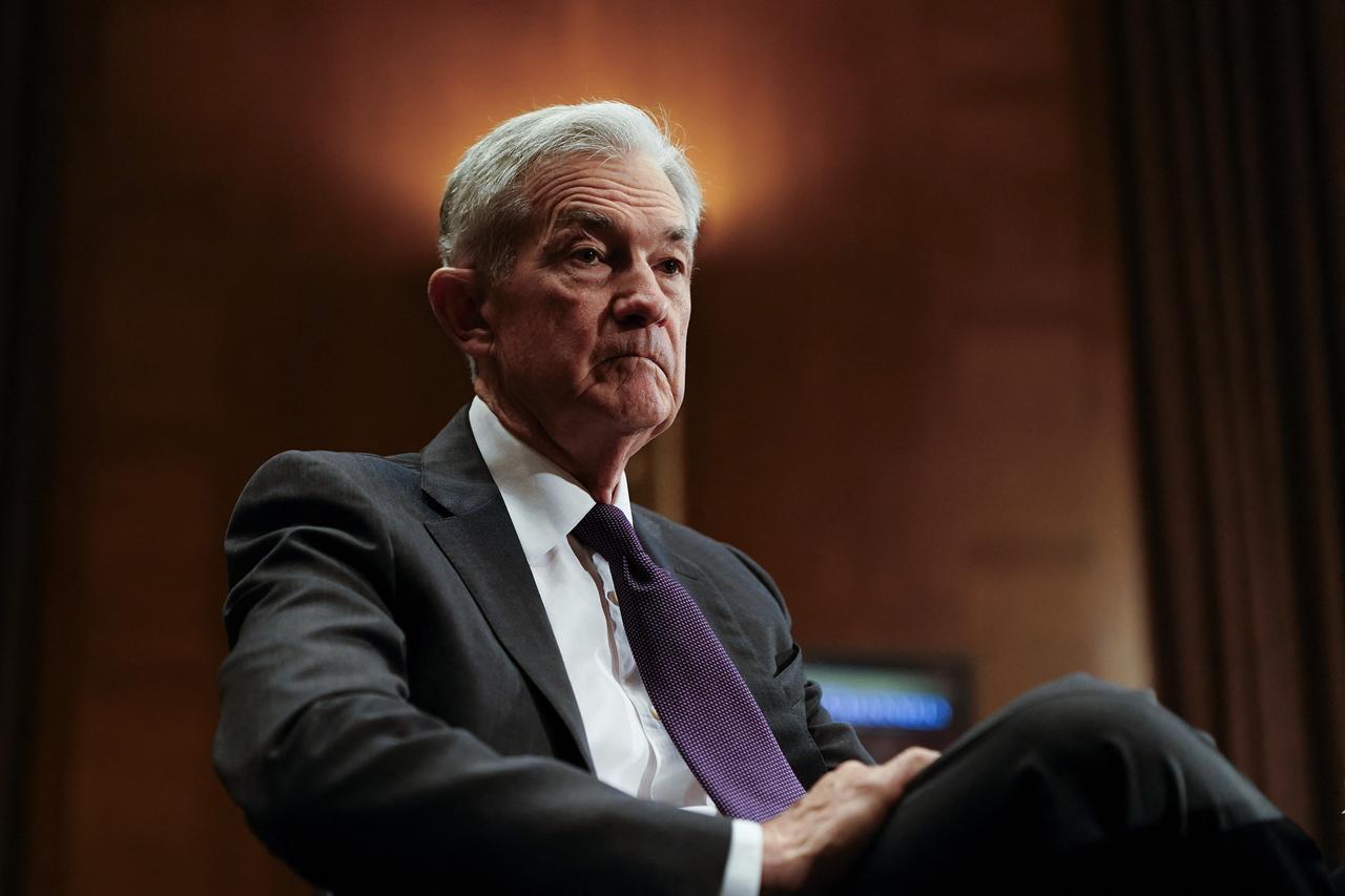 Federal Reserve Chairman Jerome Powell testifies before the Senate Committee on Banking, Housing, and Urban Affairs during a hearing to “examine the Semiannual Monetary Policy Report to the Congress” on Captiol Hill on June 25, 2025 in Washington, DC. (AFP Photo)