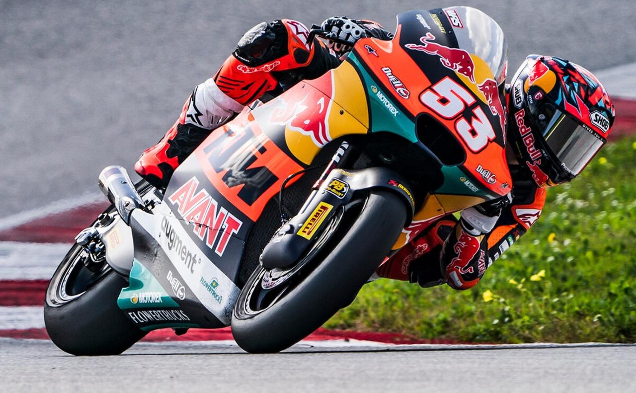 Deniz Oncu, racing for the Red Bull KTM Ajo team. (Photo via Ajo team)
