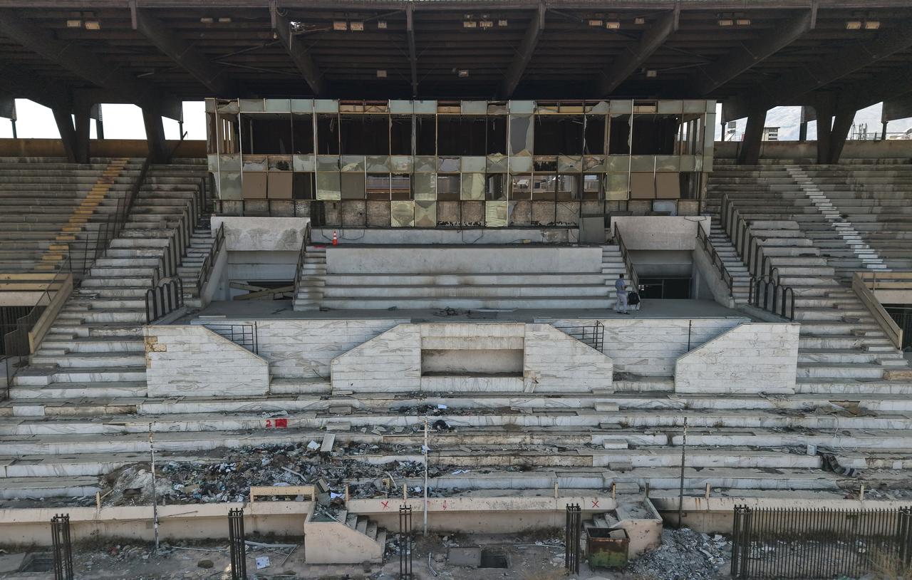 A view of the Abbasiyyin Stadium in Damascus, Syria, June 17, 2025. (AA Photo)