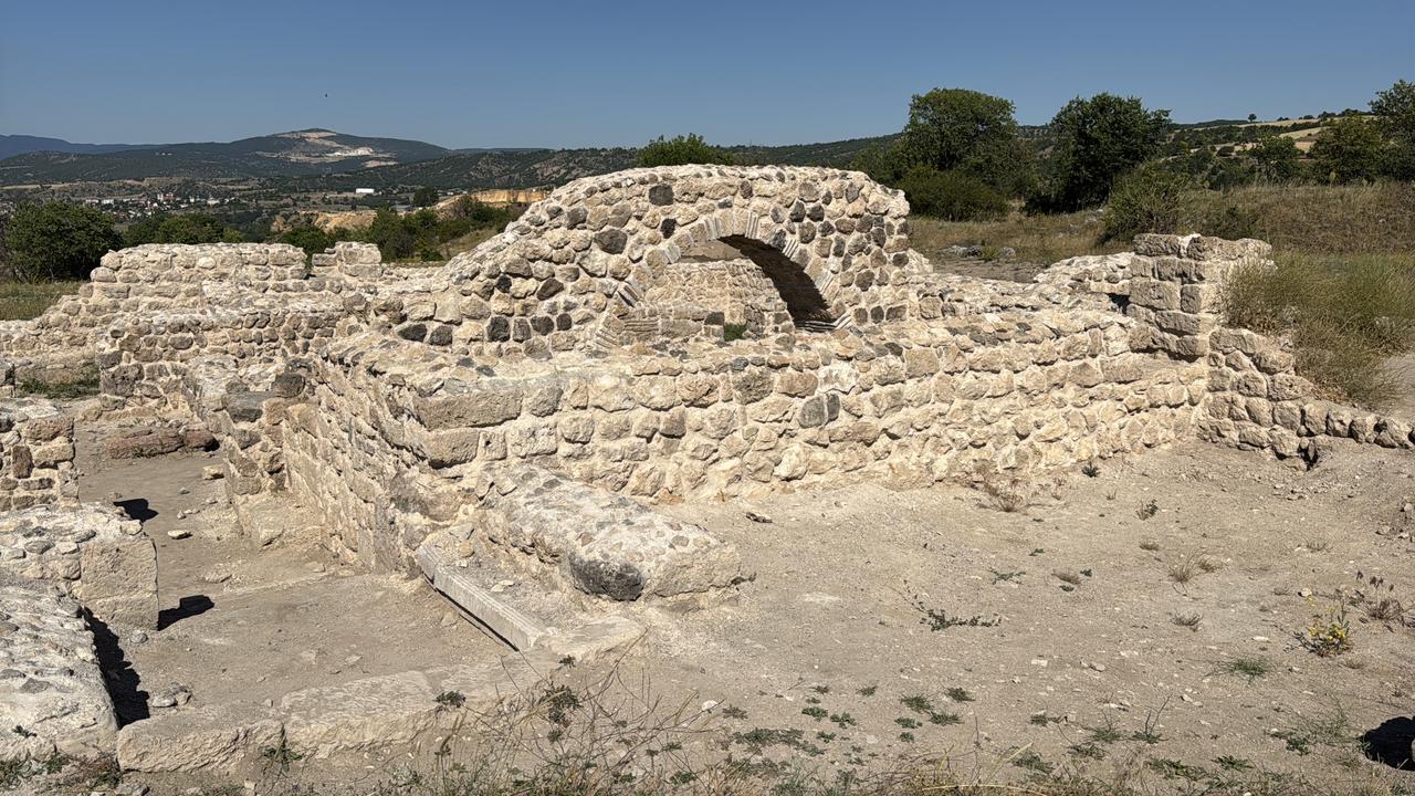 A view from the ancient city of Hadrianopolis, Karabuk, Türkiye, June 27, 2025. (AA Photo)
