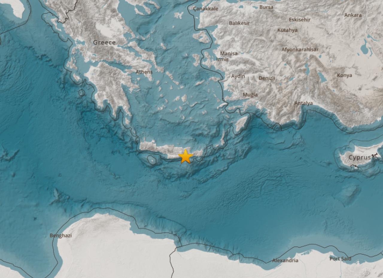 5.0 magnitude earthquake strikes Greece’s Crete amid quake storm across Aegean