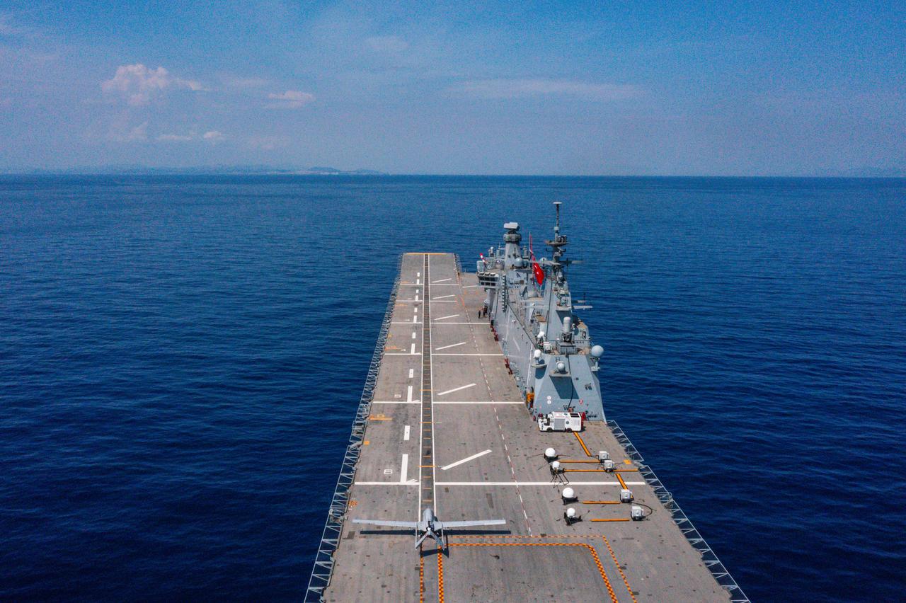 Bayraktar TB3 achieves another milestone with 100 sorties on naval vessel