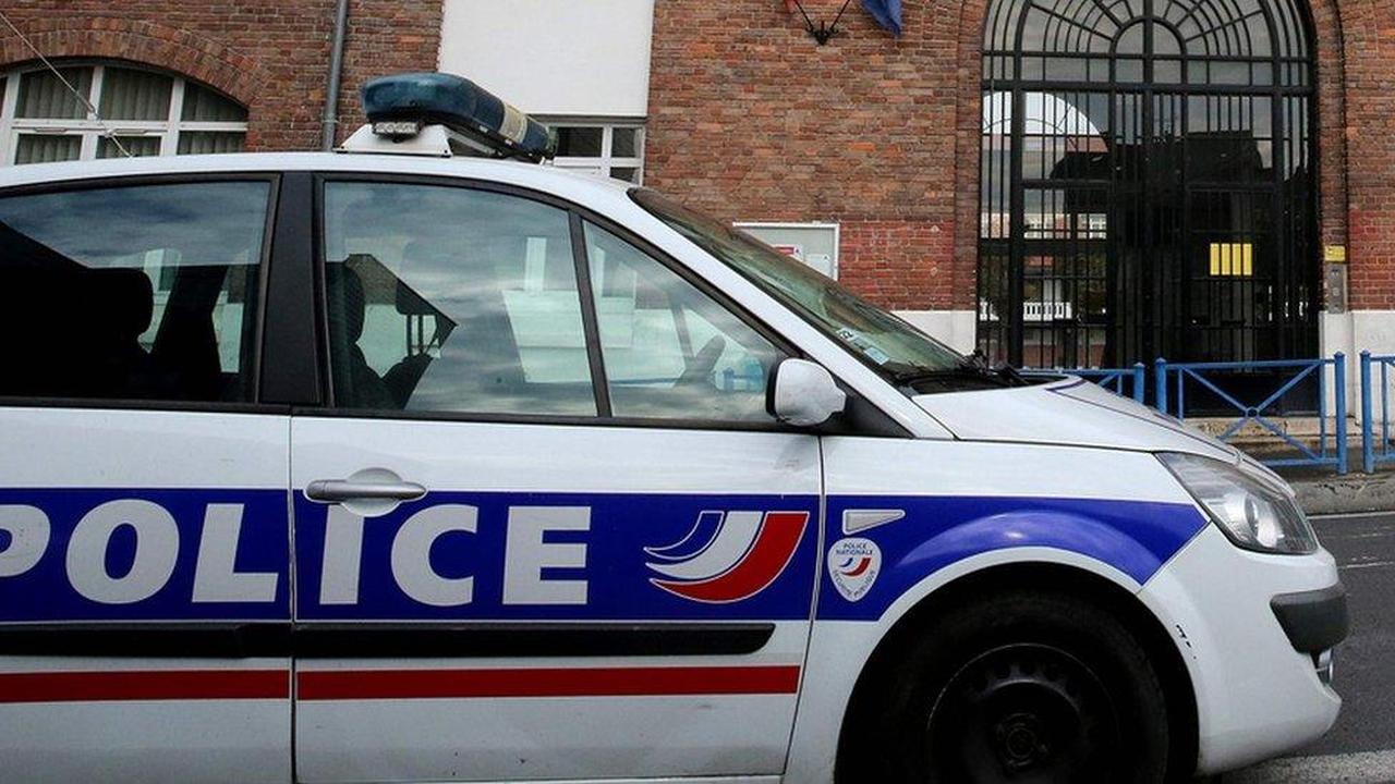 A police car is seen in France, on March 29, 2024. (AFP Photo)