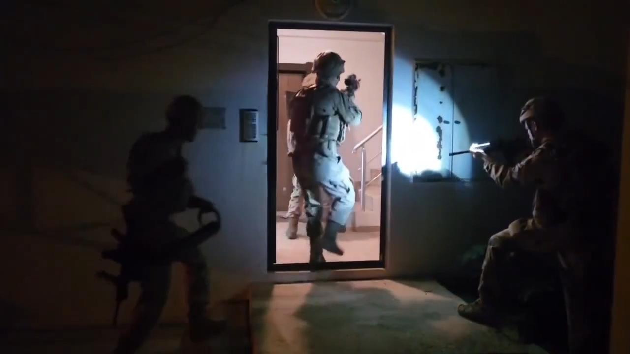Screengrab from a video published by the Interior Minister, showing  Gendarmerie teams during simultaneous operations focusing on organized crime networks across Türkiye on June 30, 2025. (Photo via X/@AliYerlikaya)