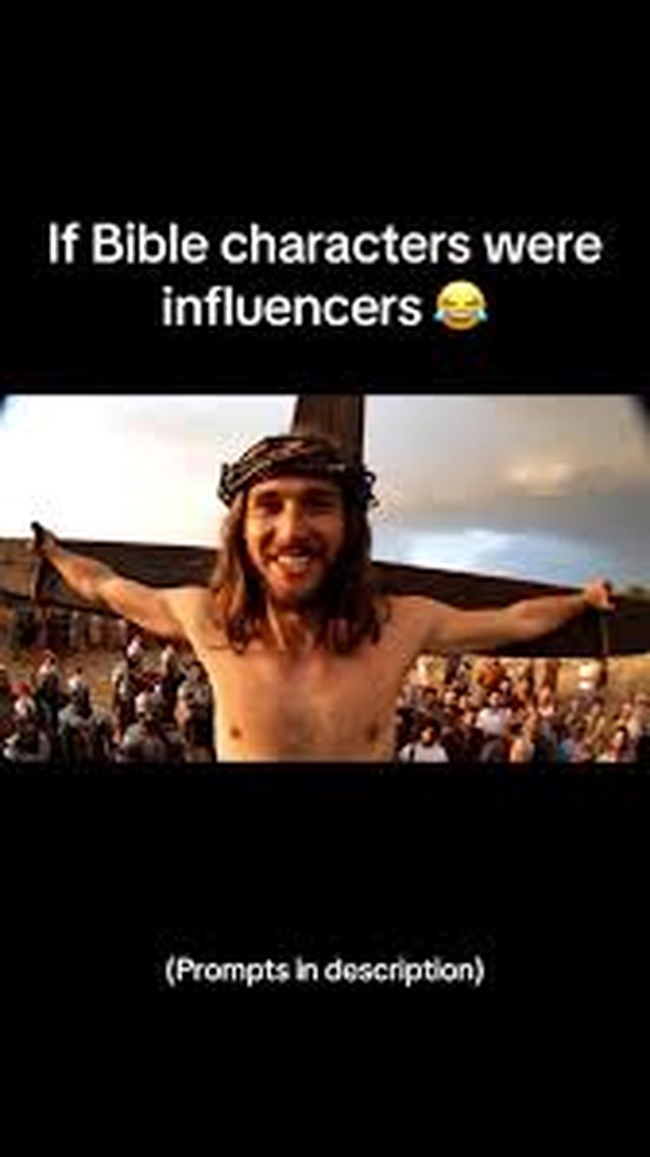 Christians raise several objections to recent AI-generated 'Bible influencer' videos, reflecting broader concerns about AI use in Christian content. (Instagram/@pjacefilms)