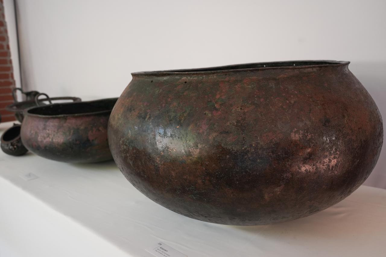 Photos of some of the discoveries made at Tumulus T26 in the ancient city of Gordion in Ankara, Türkiye, June 4, 2025. (AA Photo)