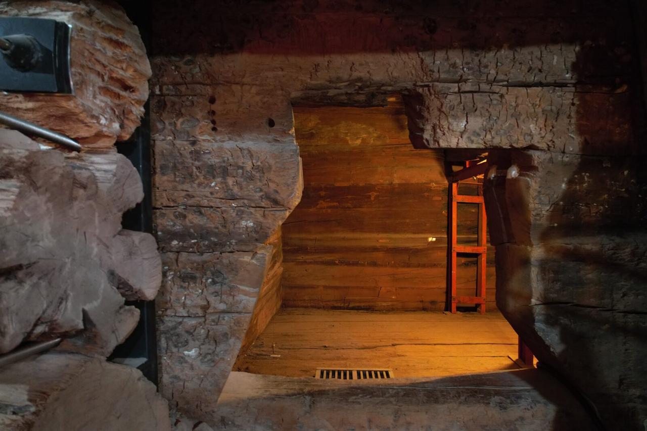 Inside of old tumulus at ancient city of Gordion in Ankara, Türkiye, September 22, 2023. (IHA Photo)