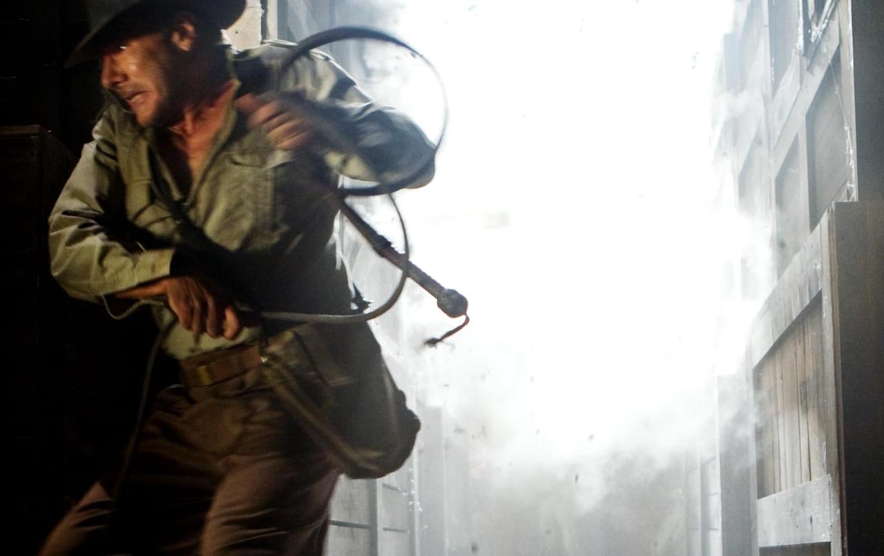 Harrison Ford in Indiana Jones and the Kingdom of the Crystal Skull, 2008. (Photo via IMDb)