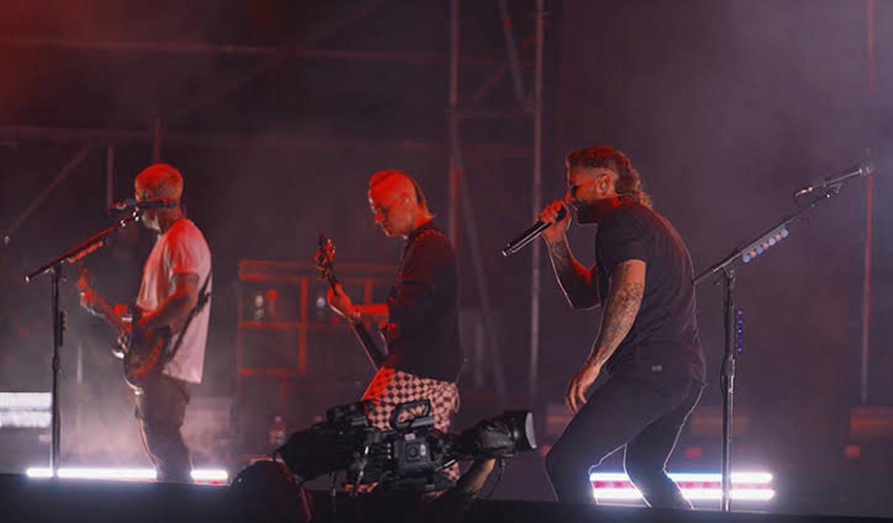 One of the iconic bands of modern metal, Avenged Sevenfold gave their first concert in Türkiye at Istanbul Lifepark on June 5, 2025. (AA Photo)