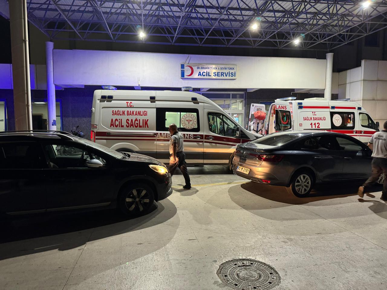 The hospital where Ferdi Zeyrek, Mayor of Manisa, was taken after being electrocuted in his home on June 7, 2025. (AA Photo)