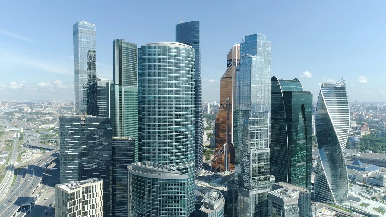 Aerial view of the Moscow International Business Center in Russia, accessed on June 8, 2025. (Adobe Stock Photo)