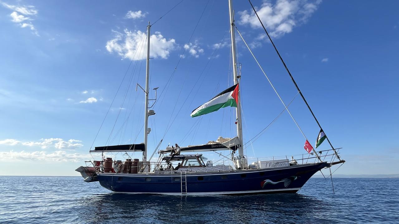 The Madleen before departure, accessed on June 8, 2025. (Photo via Freedom Flotilla Coalition)