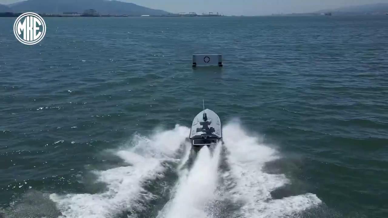 Turkish defense company MKE completes impact tests for PIRANA kamikaze unmanned maritime vehicle on 8 June, 2025. (Video via X/@MKEgovtr)