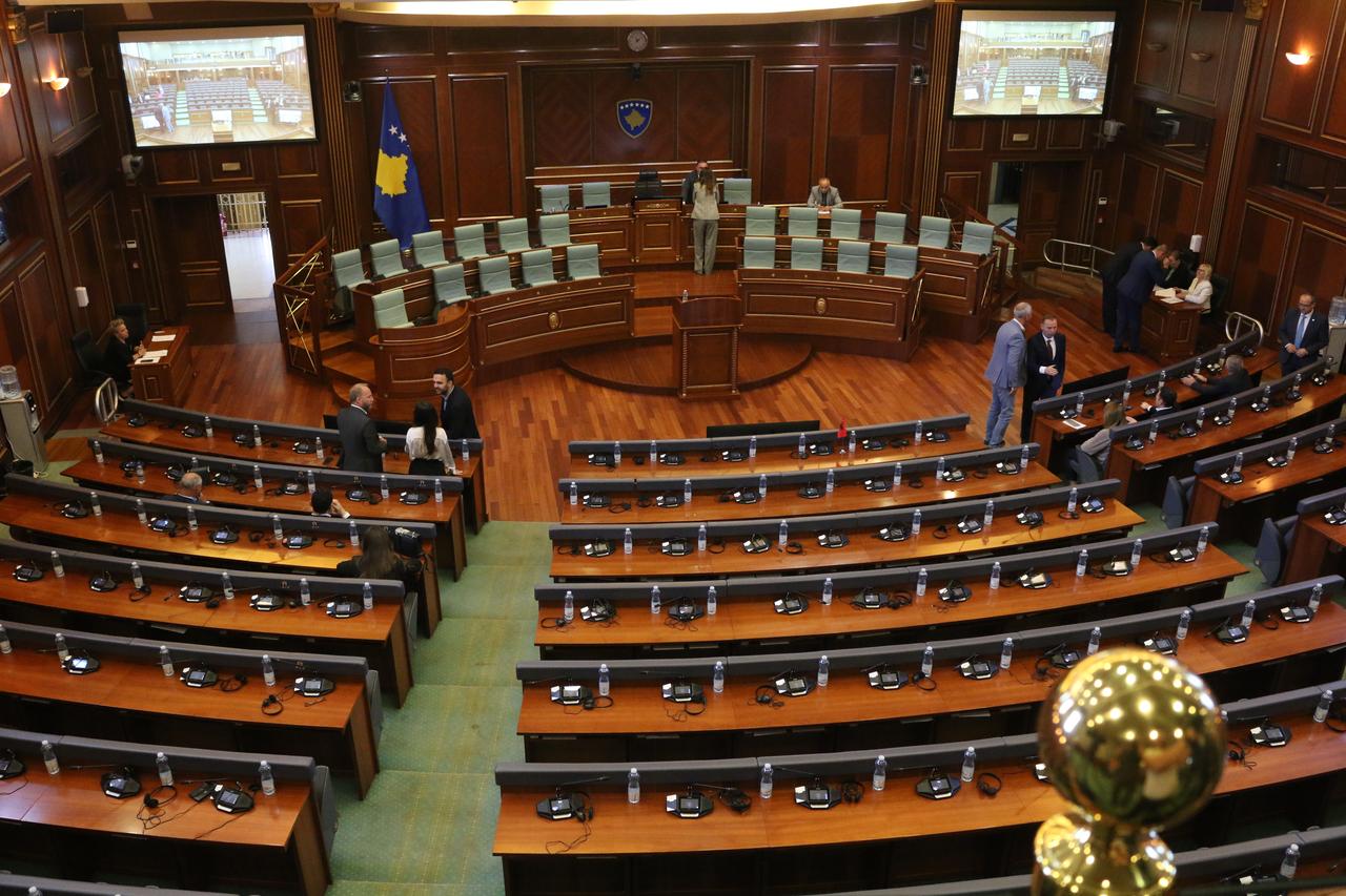 Despite four months passing since Kosovos February 9 election, a new government cannot be formed as the parliament still hasnt elected a speaker. (AA Photo)