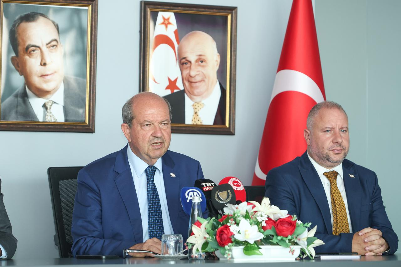 Turkish Cyprus key to stability in Eastern Mediterranean: President Tatar Image