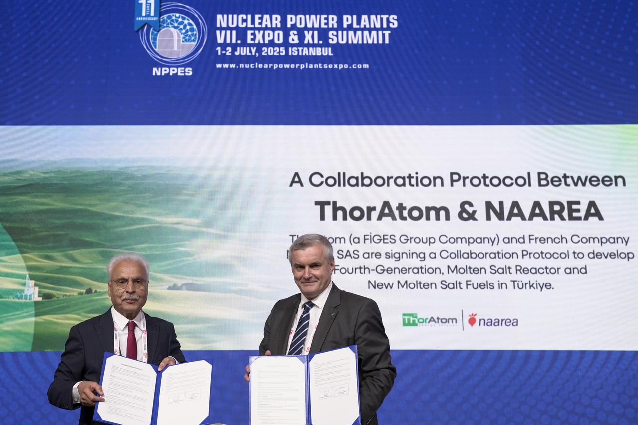 Turkish ThorAtom partners with French NAAREA for advanced nuclear technology Image