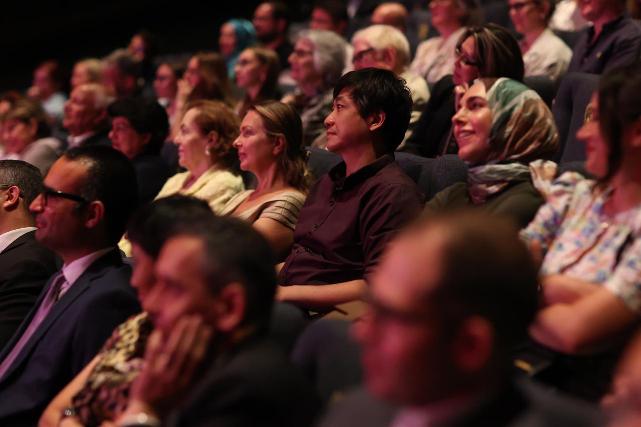 The screening of the documentary Treasures with Bettany Hughes: Türkiye – Ancient Origins, in which renowned British historian Bettany Hughes explores Türkiye’s cultural heritage, was held in London, UK, July 11, 2025. (AA Photo)