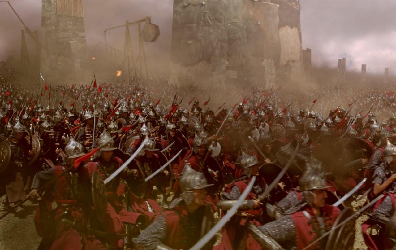 A scene depicting the conquest of Istanbul from the 2012 film "Conquest 1453," shown in cinemas. (Photo via IMDb)