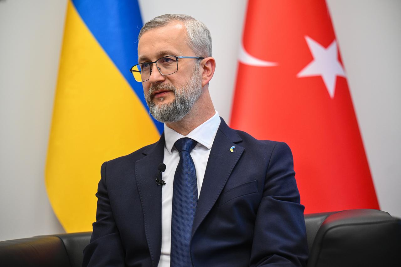 Ukraine's new ambassador to Türkiye calls for Black Sea peace, says Kyiv ready for dialogue Image