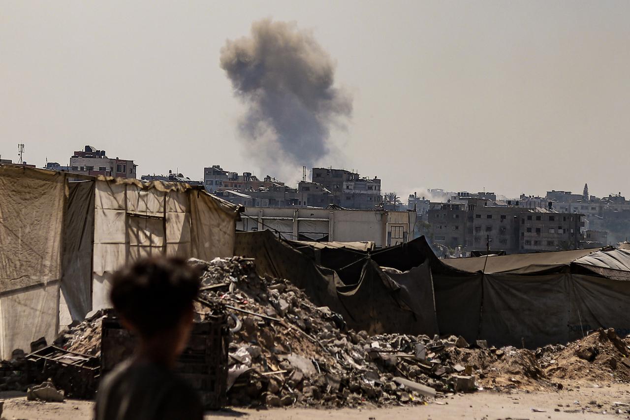 Israel launches 250 airstrikes on Gaza as cease-fire talks stall in Doha