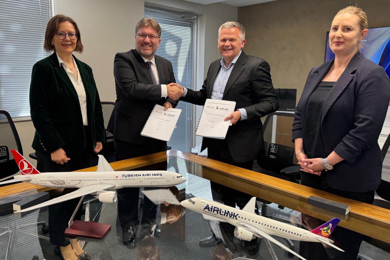 Turkish Airlines inks codeshare agreement with South Africa’s Airlink