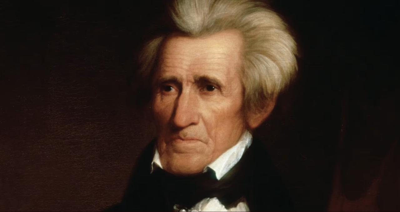 7th US President Andrew Jackson, accessed on July 13, 2025. (Photo via HISTORY)