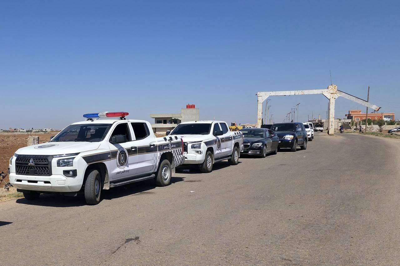 Syrian army and security forces deploy in Sweida in southern Syria on July 14, 2025. (AFP Photo)