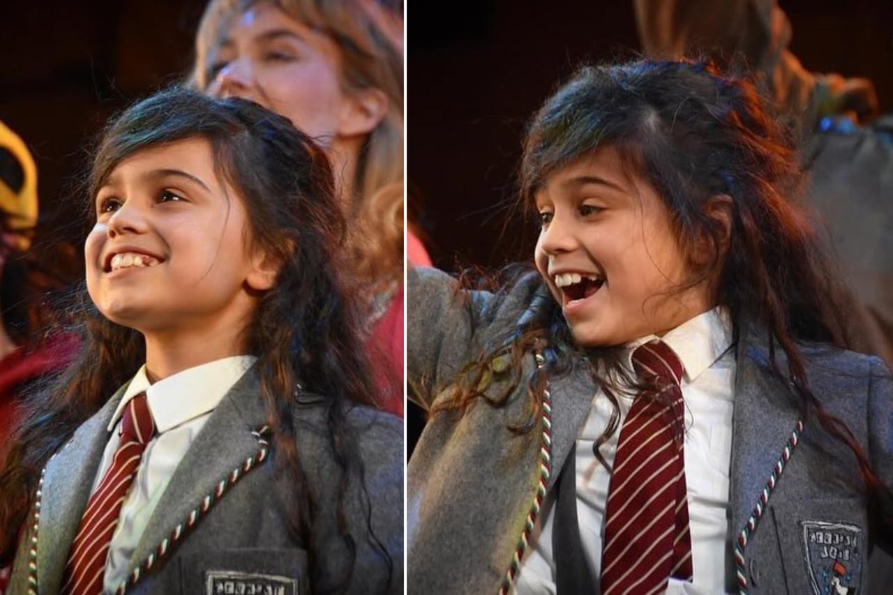 Arabella Stanton, who will play Hermione in HBO's new Harry Potter series, was Matilda in Matilda the Musical on the West End, June 21, 2025. (Photo via Instagram / @harryserieshbo)