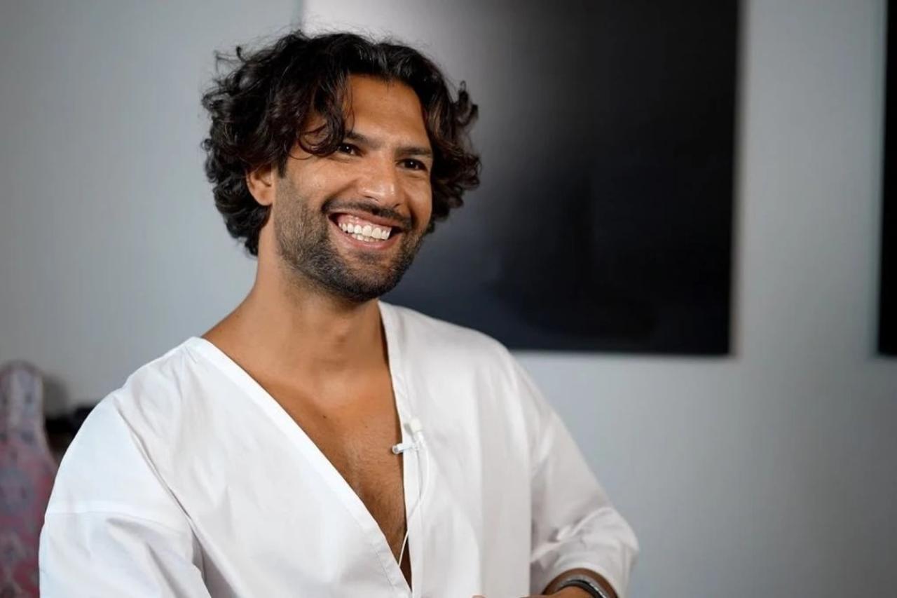 Photo shows Sertac Tasdelen, founder of the popular fortune-telling apps Faladdin and Binnaz, accessed on July 17, 2025. (Photo via TGRT Haber)