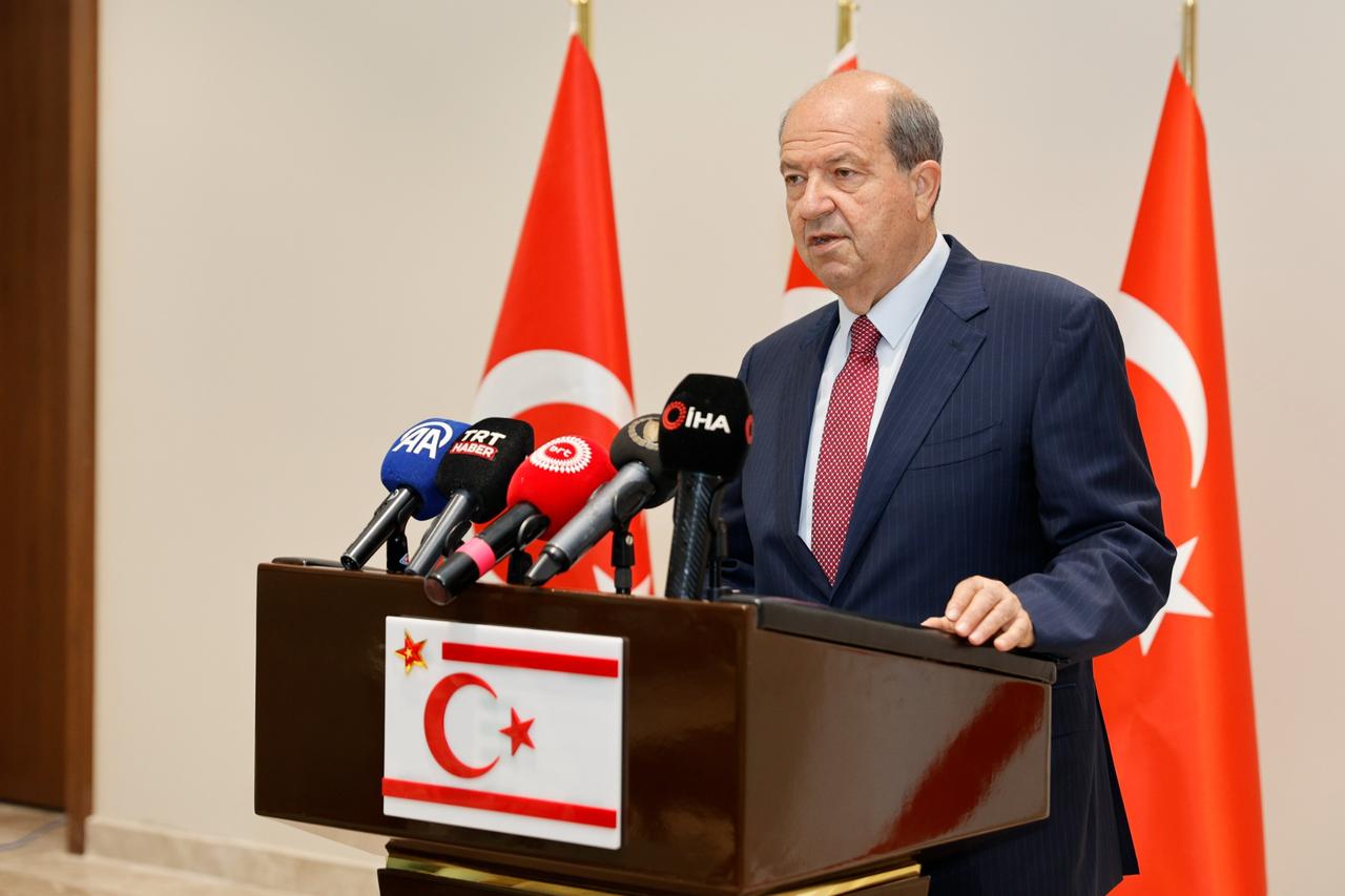 No Cyprus talks without sovereignty recognition: Turkish Cypriot leader Tatar Image