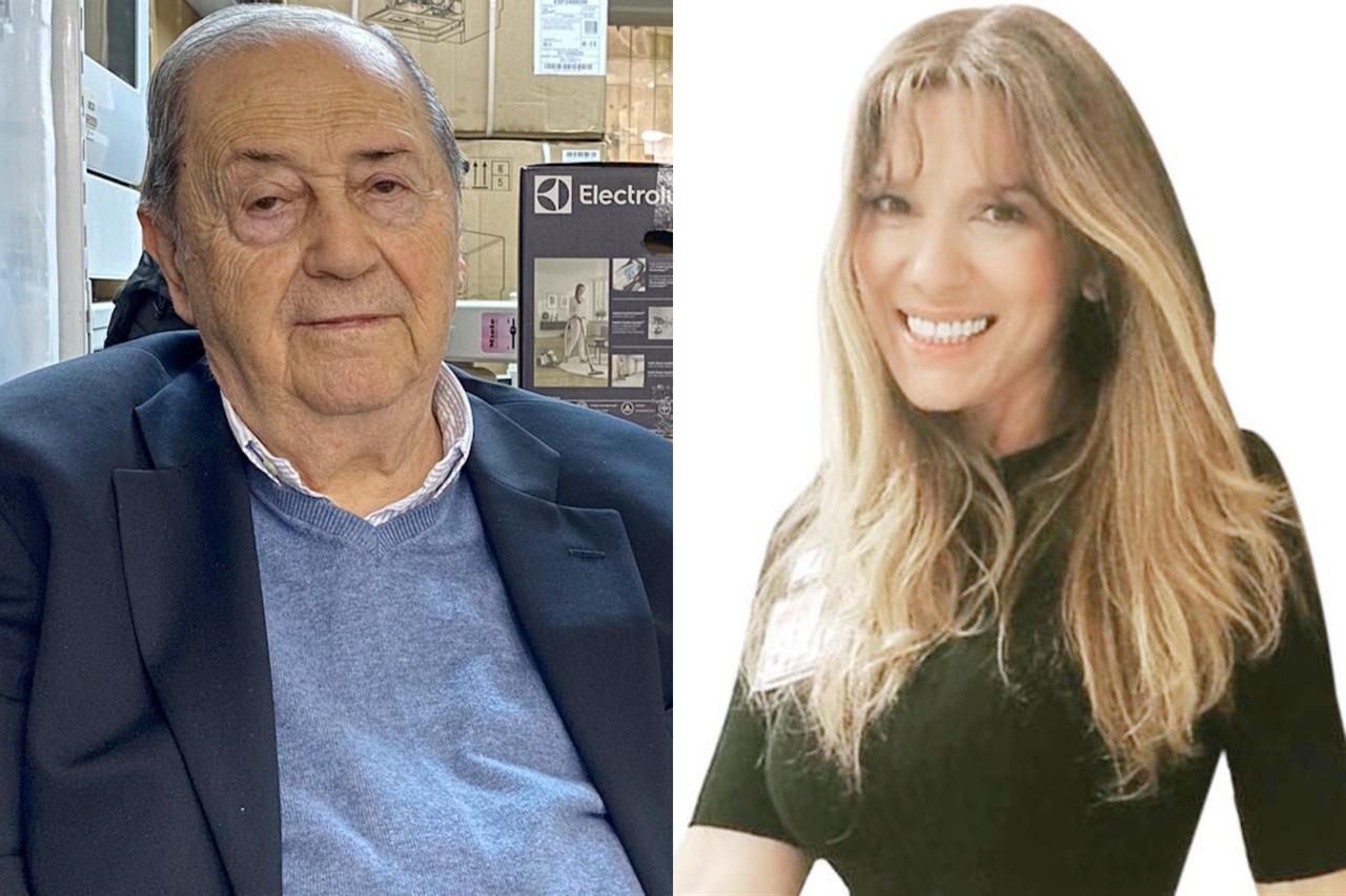 Sabri Acarsoy (left) and Esin Marchesi (right), who claims he was her father and sues for inheritance, Türkiye, July 18, 2025. (Created with Canva)