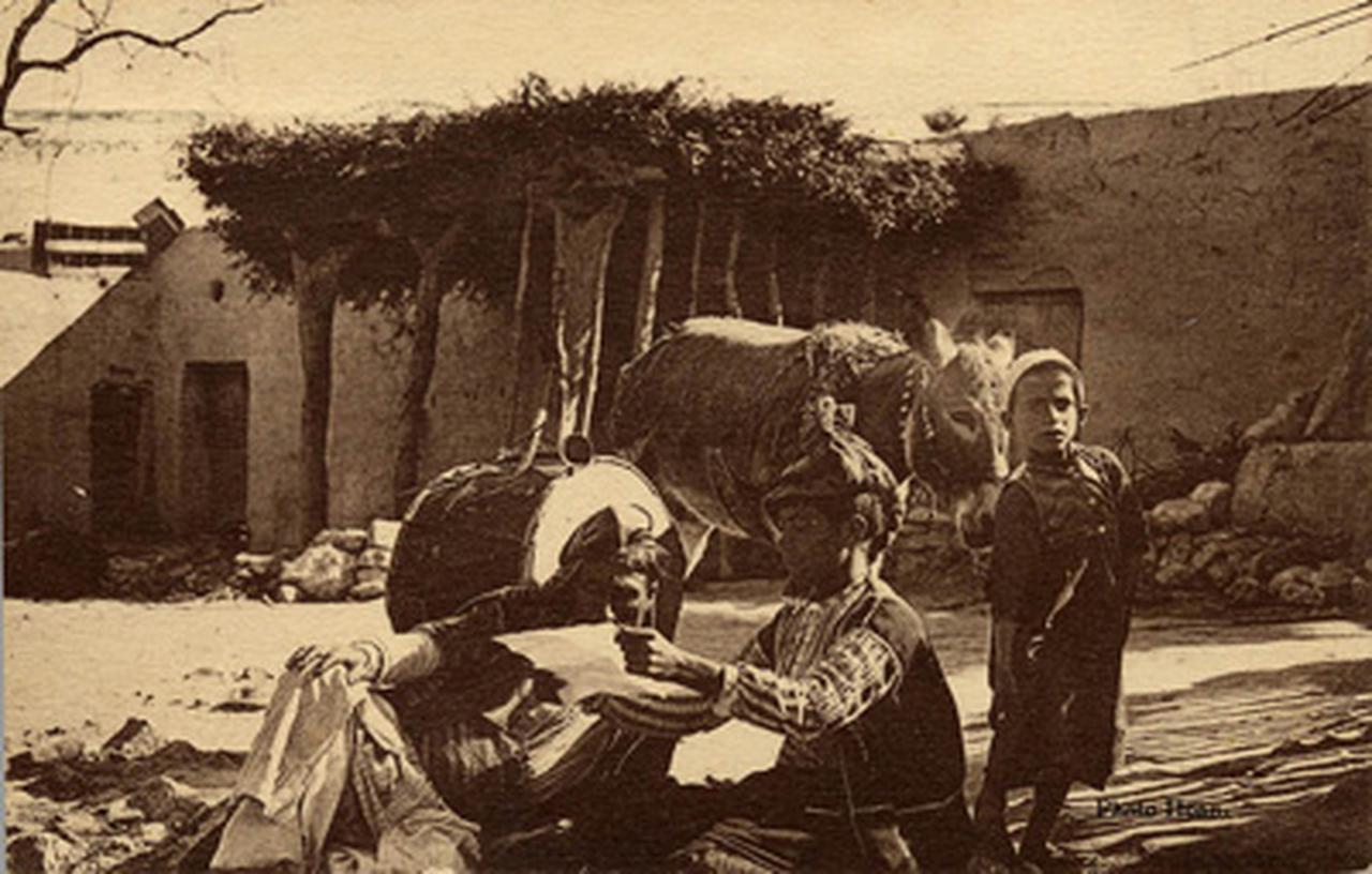 Post card of a group of Alawite musicians from North-Western Syria, 1920's. (Photo via Wikimedia)