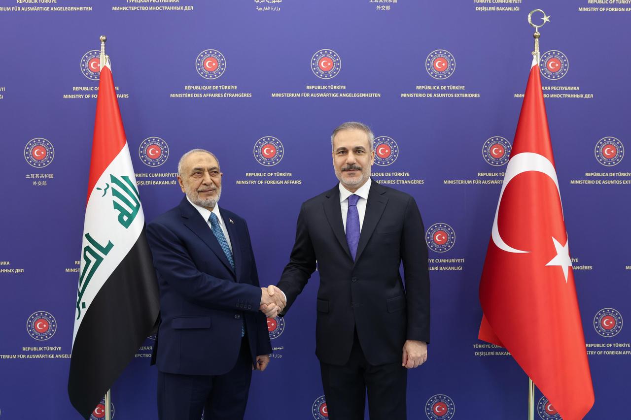 FM Fidan meets Iraqi Parliament Speaker amid peace process with PKK, regional conflicts