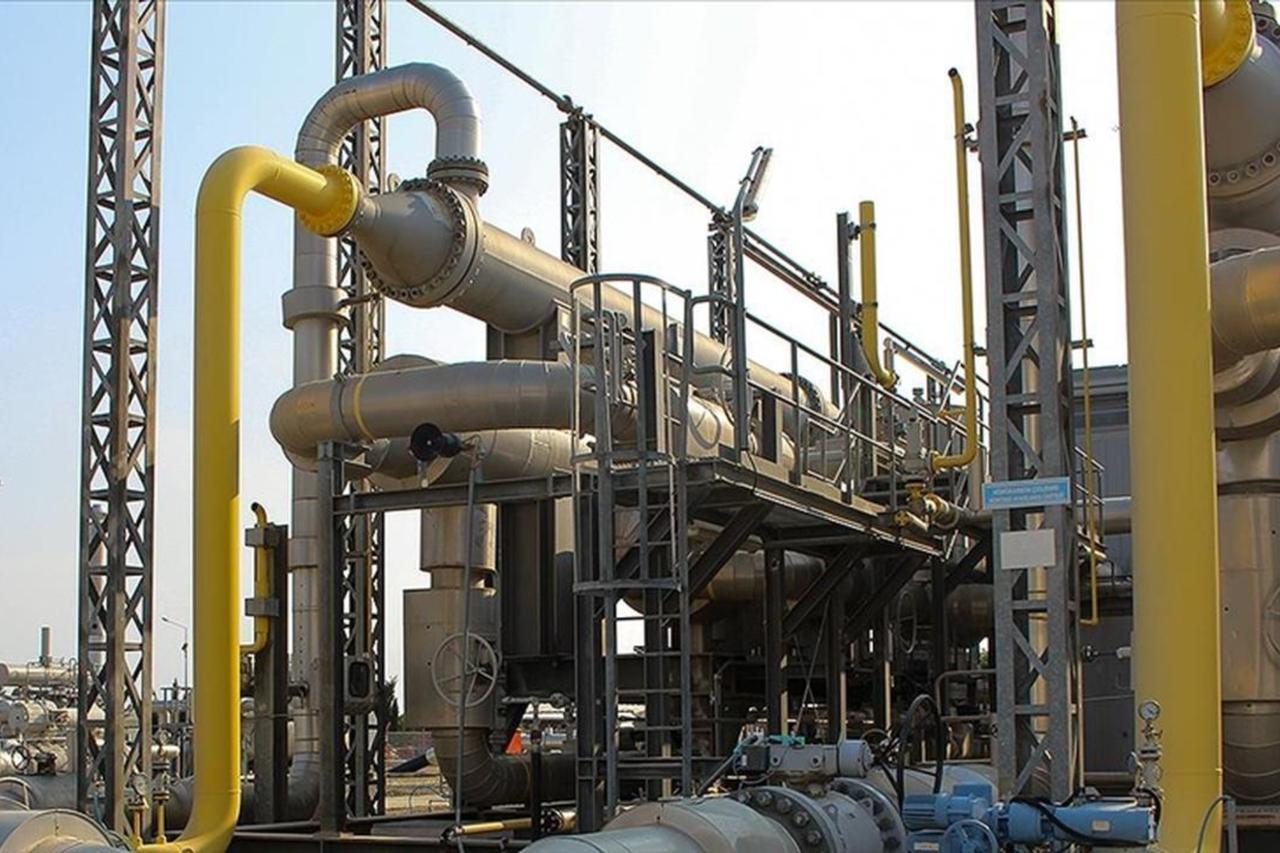 File photo shows a natural gas processing facility in Türkiye, accessed on June 17, 2025. (AA Photo)