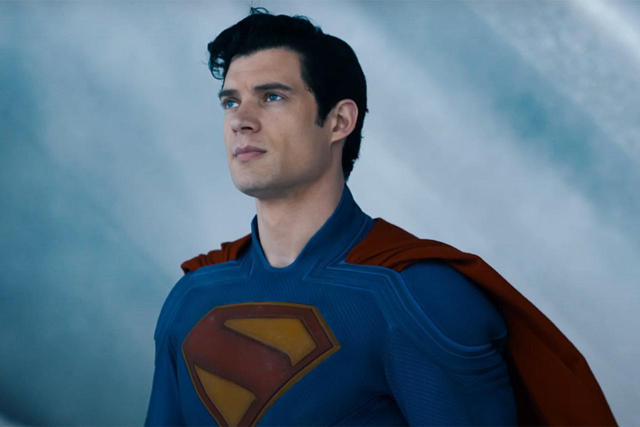 Portrait of Superman character played by David Corenswet (Photo by JESSICA MIGLIO/WARNER BROS. PICTURES)