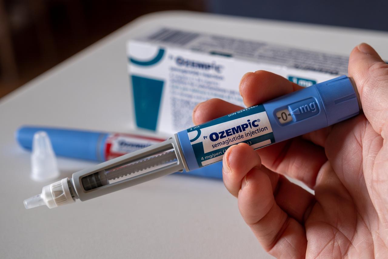 Ozempic (semaglutide) injection pen, a medication commonly used to treat obesity. (Adobe Stock Photo)