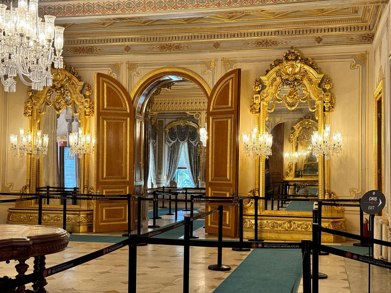 An interior view of Yildiz Palace in Istanbul, Türkiye, July 21, 2025. (AA Photo)