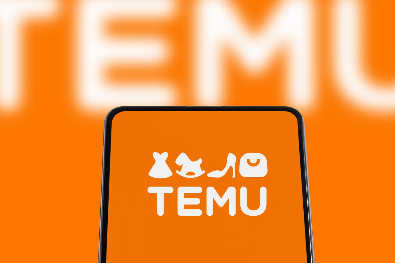 Temu, a Chinese online marketplace, displayed on both a smartphone and computer screen. (Adobe Stock Photo)