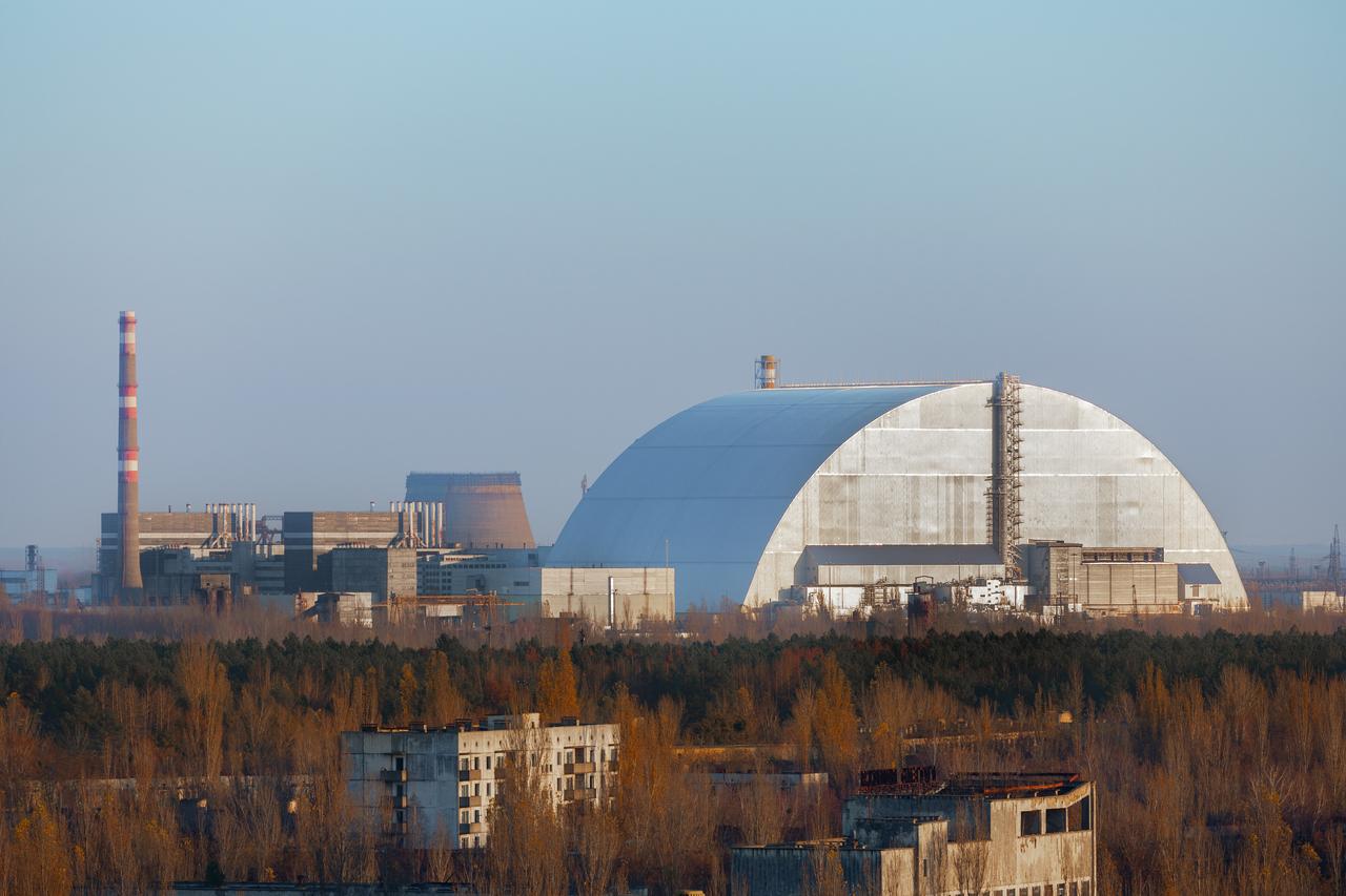 A view of the Chernobyl Nuclear Power Plant in Ukraine, 2019. (Adobe Stock Photo)