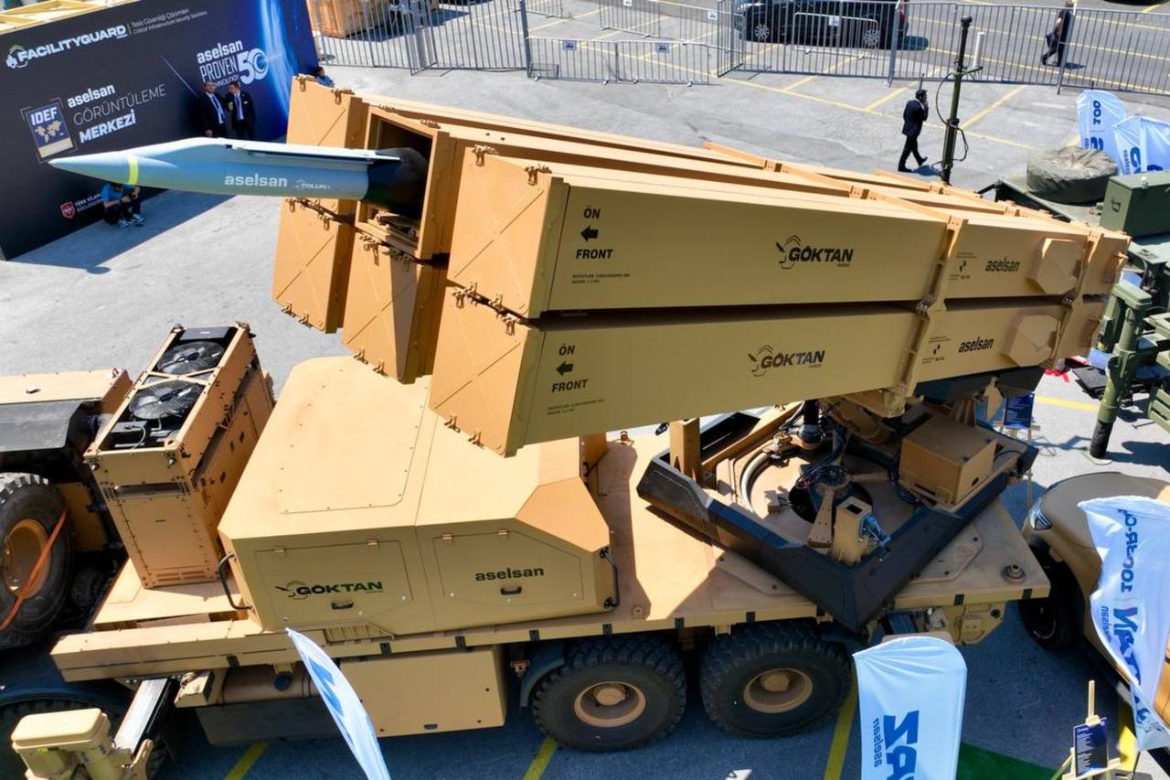 Aselsan unveils Goktan: Turkish ground-launched small diameter bomb at IDEF 2025