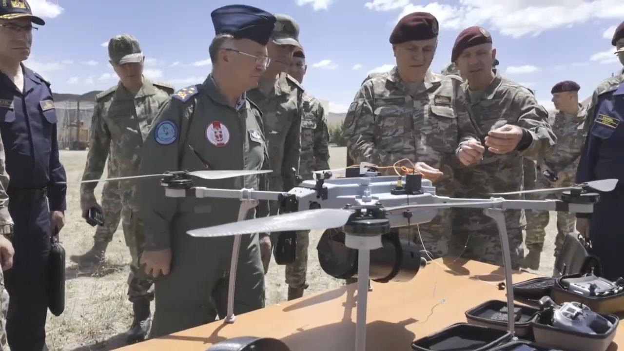 Turkish Special Forces display the Aselsan SERCE-3 drone with both fiber-optic cable and digital video transmission system during the Anadolu-2025 Special Forces Exercise accessed on July 3, 2025. (Photo via YouTube/@TCTurkSilahliKuvvetleri)