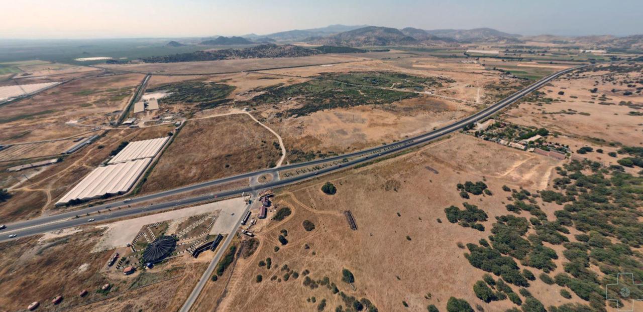 Aerial view of the construction site for the Dikili TDIOSB in Izmir, Türkiye. (Photo via dikilitdiosb.org.tr)