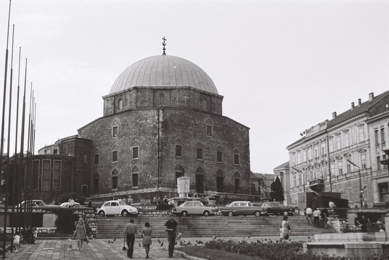 The Kasim Pasha Mosque in Pecs, Hungary. (Photo via Machiel Kiel/ Machiel Kiel Photographic Archive/ Netherlands Institute in Turkey)