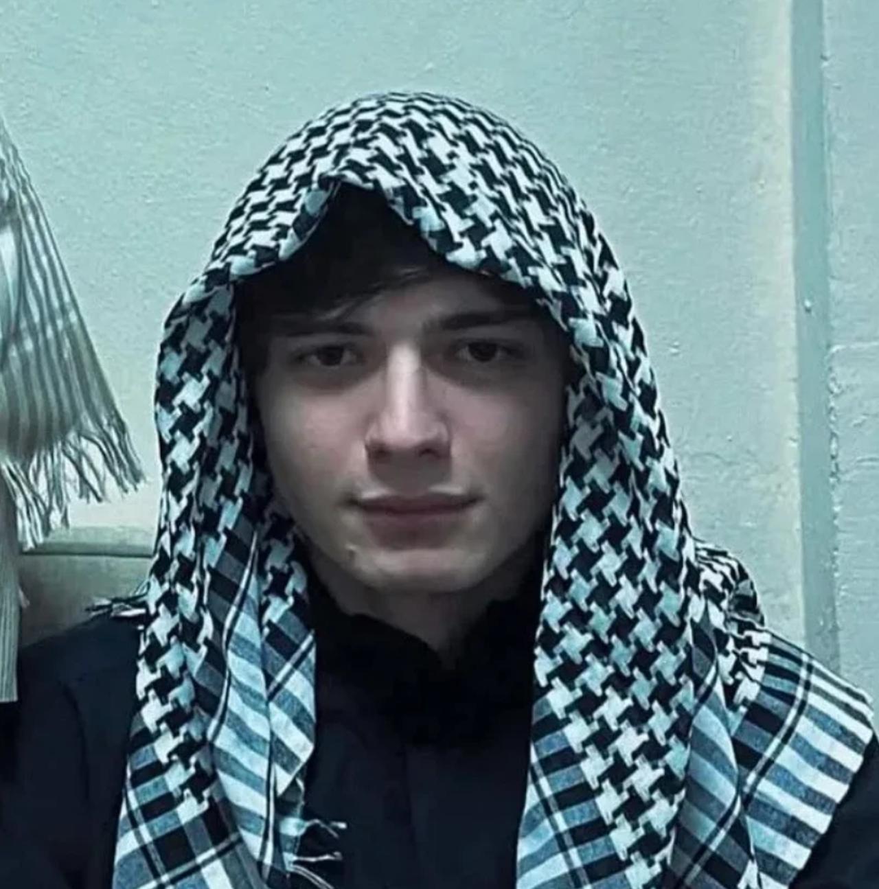 Chechen student Usman Amriev, accessed on July 31, 2025. (Photo via X)