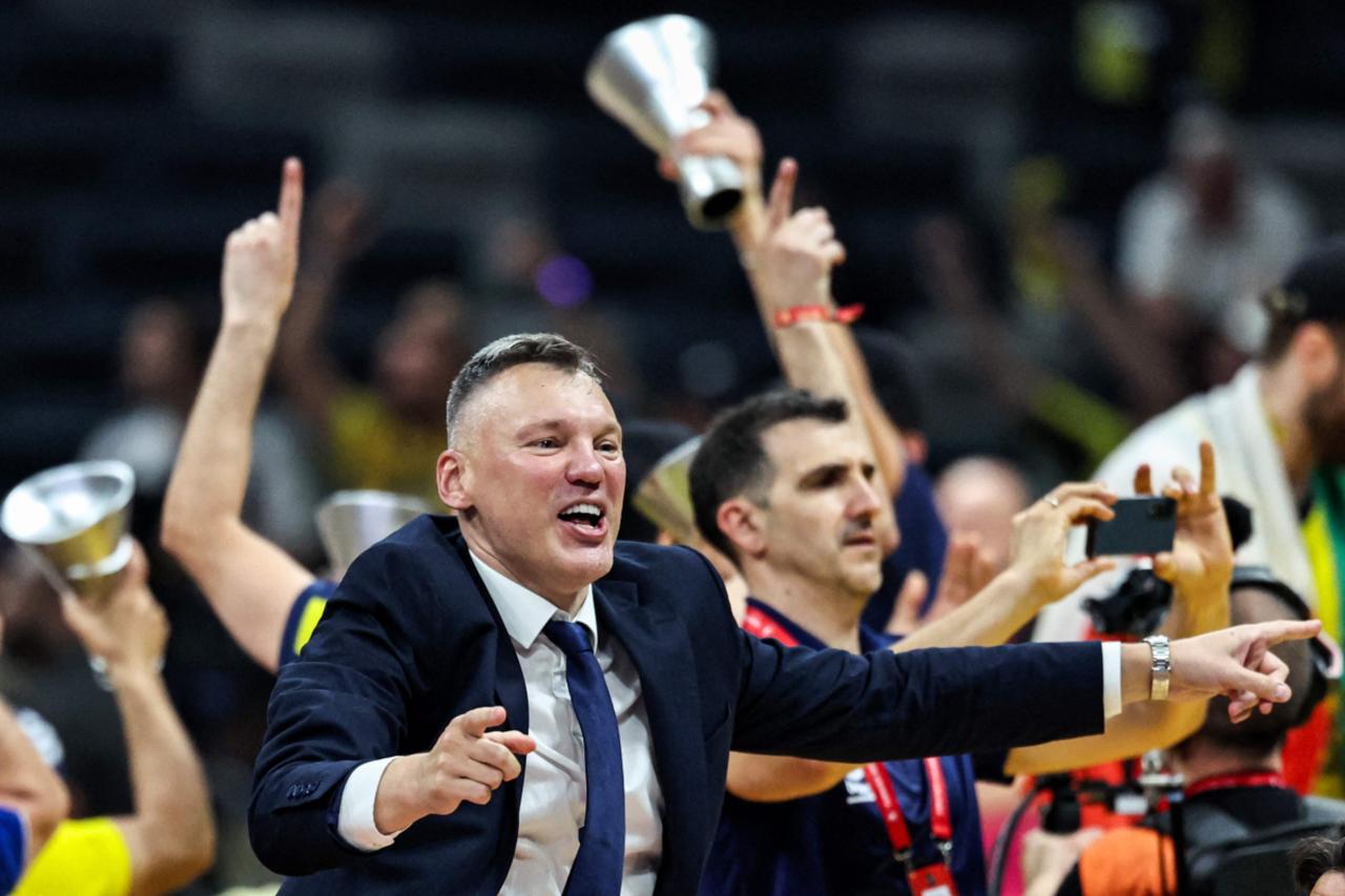 Fenerbahce Beko coach Jasikevicius says winning EuroLeague feels like relief Image